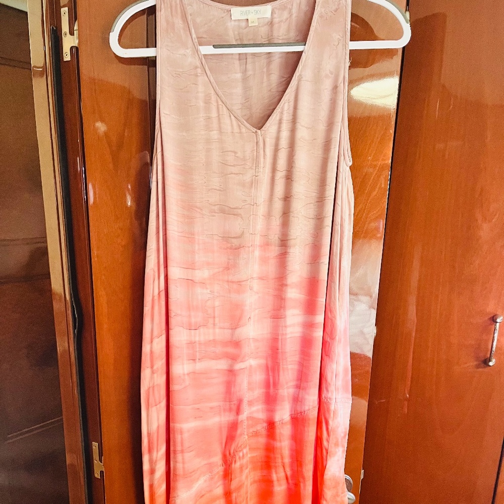 River & Sky Dress